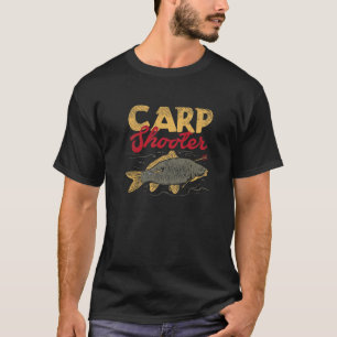 Carp Shooter Spearfisher Onderwater Vist Bowfis T-shirt