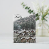 Carpates Ukraine carte postale (Debout devant)