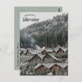 Carpates Ukraine carte postale (Devant / Derrière)
