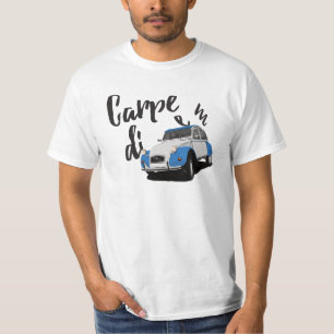 Carpdiem met twee kleuren, 2CV - 23 kleuren T-shirt