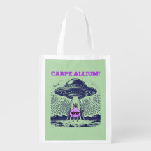 Carpe Allium – Grappig UFO & Knoflook Herbruikbaar
