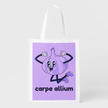 Carpe Allium – Grijp de knoflook Funny Food Bag