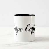 Carpe Coffee Tweekleurige Koffiemok (Center)