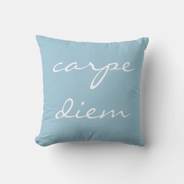 "carpe diem" Accent Sierkussen (Voorkant)