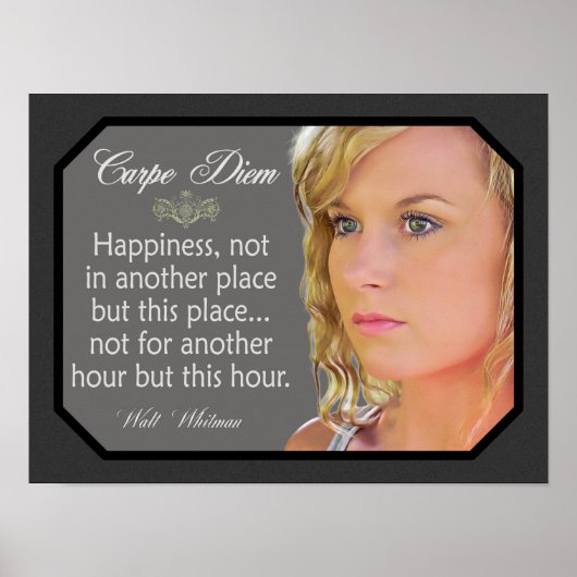 Carpe Diem Art Print (Voorkant)