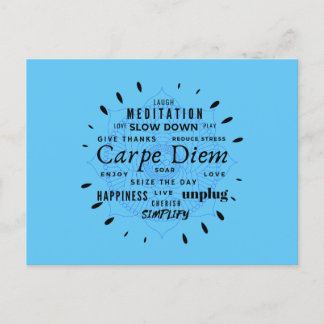 Carpe Diem Briefkaart
