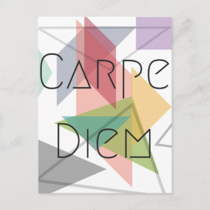 Carpe Diem Briefkaart