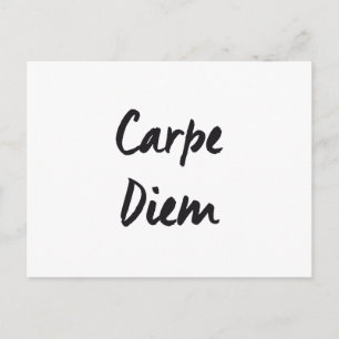 Carpe diem briefkaart