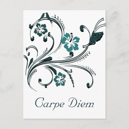 Carpe Diem Briefkaart (Voorkant)