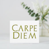 Carpe Diem Briefkaart (Staand voorkant)