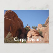 Carpe Diem! Briefkaart (Voorkant)