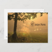 Carpe diem briefkaart (Voorkant / Achterkant)