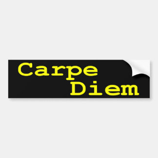 Carpe Diem Bumpersticker