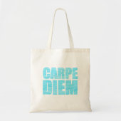 Carpe Diem Canvas tas (Voorkant)