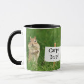 Carpe Diem! Chipmunk met gebarentaal Mok (Links)