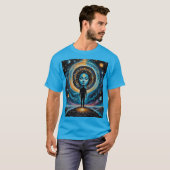 Carpe Diem Cosmic Goddess Art Shirt (Voorkant volledig)