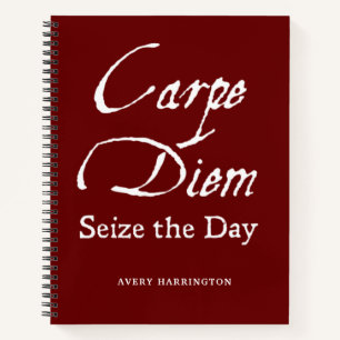 Carpe Diem Dead Poets Society Inspirerend Sinaasap Notitieboek