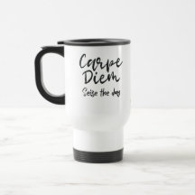 Carpe Diem Donkere Academische Retro Typografie Ko