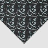 Carpe Diem Fancy Tissuepapier (Detail)