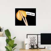 Carpe Diem Fortune Cookie Poster (Thuiskantoor)