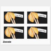 Carpe Diem Fortune Cookie Rechthoekige Sticker (Vel)