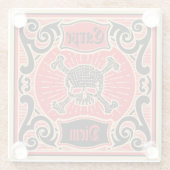 Carpe Diem Glazen Onderzetter (Achterkant)