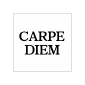 Carpe Diem gros tampon caoutchouc sans poignée (Impression)