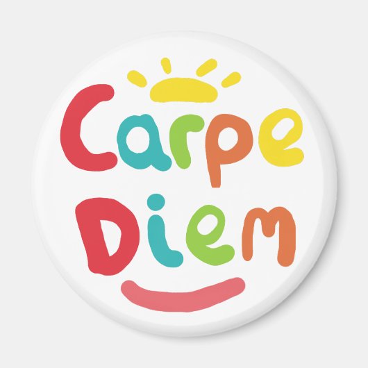 Carpe Diem Magneet (Voorkant)
