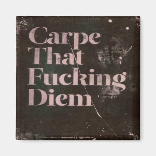 Carpe diem magneet (Voorkant)