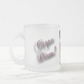 Carpe Diem! Matglas Koffiemok (Links)