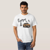 Carpe Diem met MGB GT - kies kleur T-shirt (Voorkant volledig)