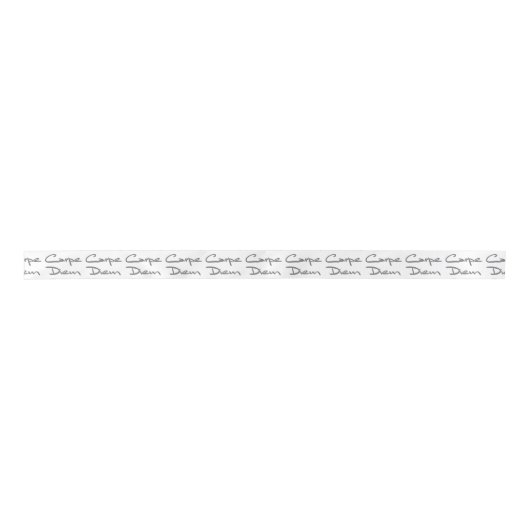 CARPE DIEM Moderne Cool Text Lint (Voorkant)