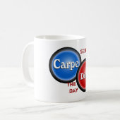 Carpe Diem mok (Voorkant links)