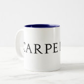 Carpe Diem Mok (Voorkant links)