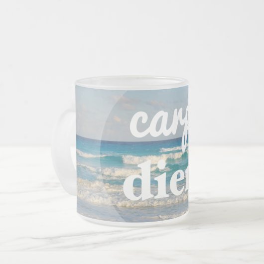 Carpe Diem Mug (Devant gauche)
