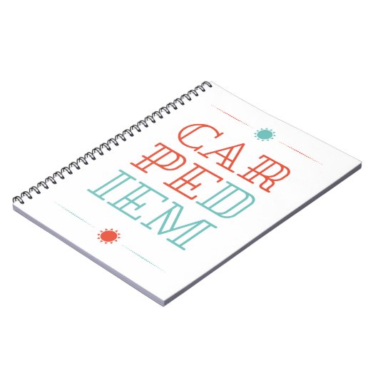 Carpe Diem Notitieboek (Linkerzijde)