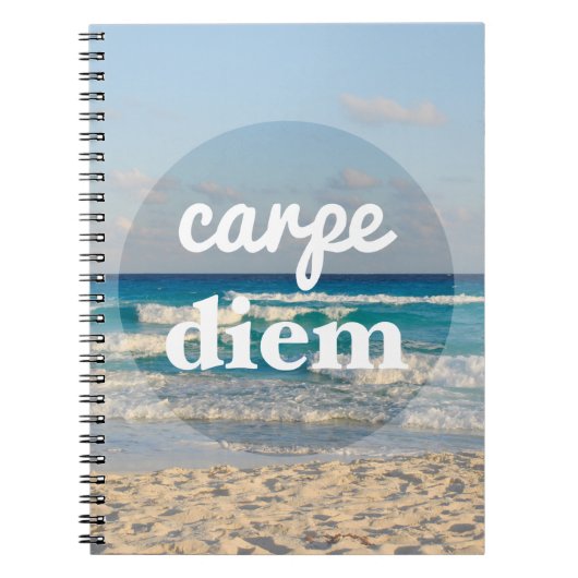 Carpe Diem Notitieboek (Voorkant)