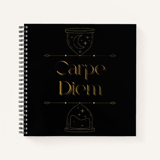 Carpe diem notitieboek (Voorkant)