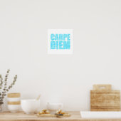 Carpe Diem Poster (Keuken)