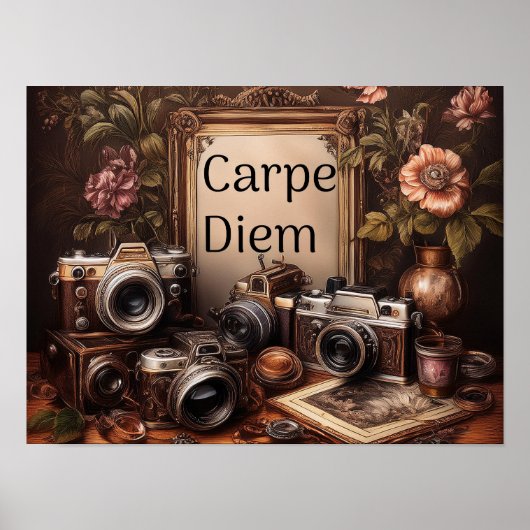 "Carpe Diem Poster (Voorkant)