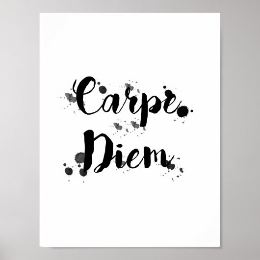 Carpe Diem - Poster (Voorkant)