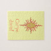 Carpe diem ! Puzzle Sunburst (Horizontal)
