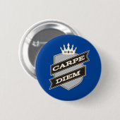 Carpe Diem Ronde Button 5,7 Cm (Voorkant /achterkant)
