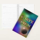 Carpe diem "saisir la journée" dos arc-en-ciel coe (Devant avec enveloppe)