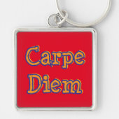 "CARPE DIEM/SEIZE DE DAG" BELANGRIJKSTE RAND/ SLEUTELHANGER (Voorkant)