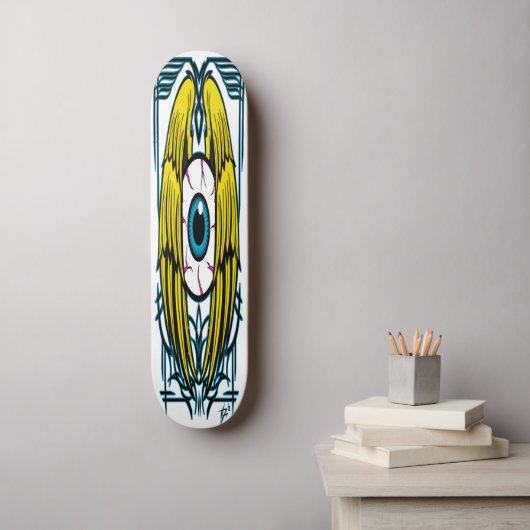 Carpe Diem Skateboard (Muurkunst)