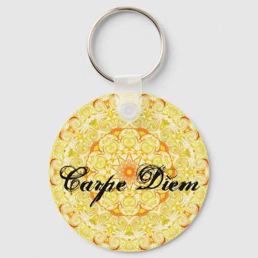 Carpe Diem Sleutelhanger (Voorkant)