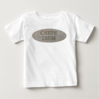 Carpe Diem Stone baby T-shirt