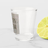 Carpe Diem Stone shot glas (Rechts)