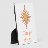 Carpe Diem! Sunburst Fotoplaat (Zijkant)